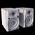 Pioneer DM-40 Compact Active Speakers 3D model small image 3