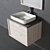 Indiana 70cm: Stylish Bathroom Furniture 3D model small image 2
