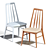 Scandi Eva Dining Chair 3D model small image 3