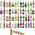Variety of 3D Alcohol Bottles 3D model small image 1