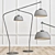 Elegant Calligaris Arpege Floor Lamp 3D model small image 2