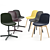 Sleek and Stylish NEU Chairs 3D model small image 1