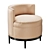 Swaim Ellie Swivel Chair: Modern Elegance for Any Space 3D model small image 1