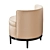 Swaim Ellie Swivel Chair: Modern Elegance for Any Space 3D model small image 2