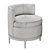 Swaim Ellie Swivel Chair: Modern Elegance for Any Space 3D model small image 3