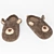 Fuzzy Bear Kids Slippers 3D model small image 2