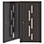 Elegant Milano-30U Door 3D model small image 1