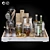 Sleek Kitchen Accessorie Set 3D model small image 1