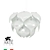 Palmer White Pendant Light 3D model small image 1