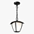 Lightstar Street Pendant Lamp 3D model small image 1