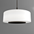 Nance 3-Light Drum Pendant: Stylish Illumination for any Space 3D model small image 1