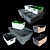 Organize with IKEA: Practical Plastic Storage Box 3D model small image 1