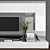 Sleek TV Stand Set 071 3D model small image 2