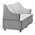 Plex Lounge: Sophisticated Comfort 3D model small image 3