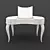 RIMINI Dressing Table by Fratelli Barri 3D model small image 3