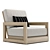 Elevate Your Outdoor Space: RH Costa Armchair 3D model small image 1