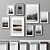 Multicolor Picture Frame Set 3D model small image 1