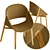 Elio: Stylish and Functional Chair 3D model small image 1