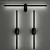 Elegant Wall Lamp: Vantaggio 3D model small image 1