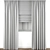 Elegant Curtain Design 3D model small image 3