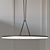 Title: Exclusive Button LED Pendant Light 3D model small image 1