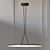 Title: Exclusive Button LED Pendant Light 3D model small image 2
