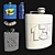 Versatile Liquid Storage Flask 3D model small image 3