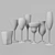 Elegant Glassware Set: Wine, Whiskey, Margarita, Martini, Hurricane 3D model small image 2