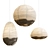 Elegant Ikea Regolit Pendant 3D model small image 1