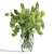 Lush Green Fritillaria & Viburnum Bouquet 3D model small image 1