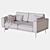 Modern 3D Carlton Sofa Model 3D model small image 2