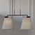 Modern B.LUX Cone Pendant Light 3D model small image 3