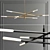 Elegant Rousseau 8-Light Chandelier 3D model small image 1