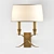 Modern Brass Table Lamp 3D model small image 1