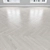 White Oak Parquet: Herringbone, Linear, Chevron 3D model small image 2