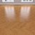 Honey Oak Parquet: Herringbone, Linear & Chevron 3D model small image 3