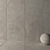 Boost White Wall Tiles: 4K UHD Multi-Texture 3D model small image 2