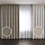 Poly Curtain: Corona 3D Model 3D model small image 1