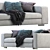 Modern Turner Sofa by Molteni & C 3D model small image 2