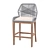 Elegant Swivel Bar Stool 3D model small image 1