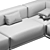 Muuto Connect Modular Sofa: Versatile and Stylish 3D model small image 3