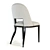 TA Studio No. 2 Modern Classic Dining Chair 3D model small image 2