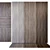 Rustic Wood Textured Panels 3D model small image 2