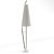 Scandi Mid-Century Floor Lamp 3D model small image 1