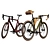 Sleek Dual-Tone Urban Bike 3D model small image 1