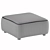 Modern Andreu World DADO RS0311 Pouf 3D model small image 3