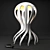 Glowing Jellyfish Lamp 3D model small image 1