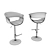 Elevate Your Space: Vismara Bar Stool 3D model small image 3