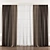 Stylish Curtain 476 3D model small image 1