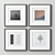 Multi-Color Picture Frame Set 3D model small image 2